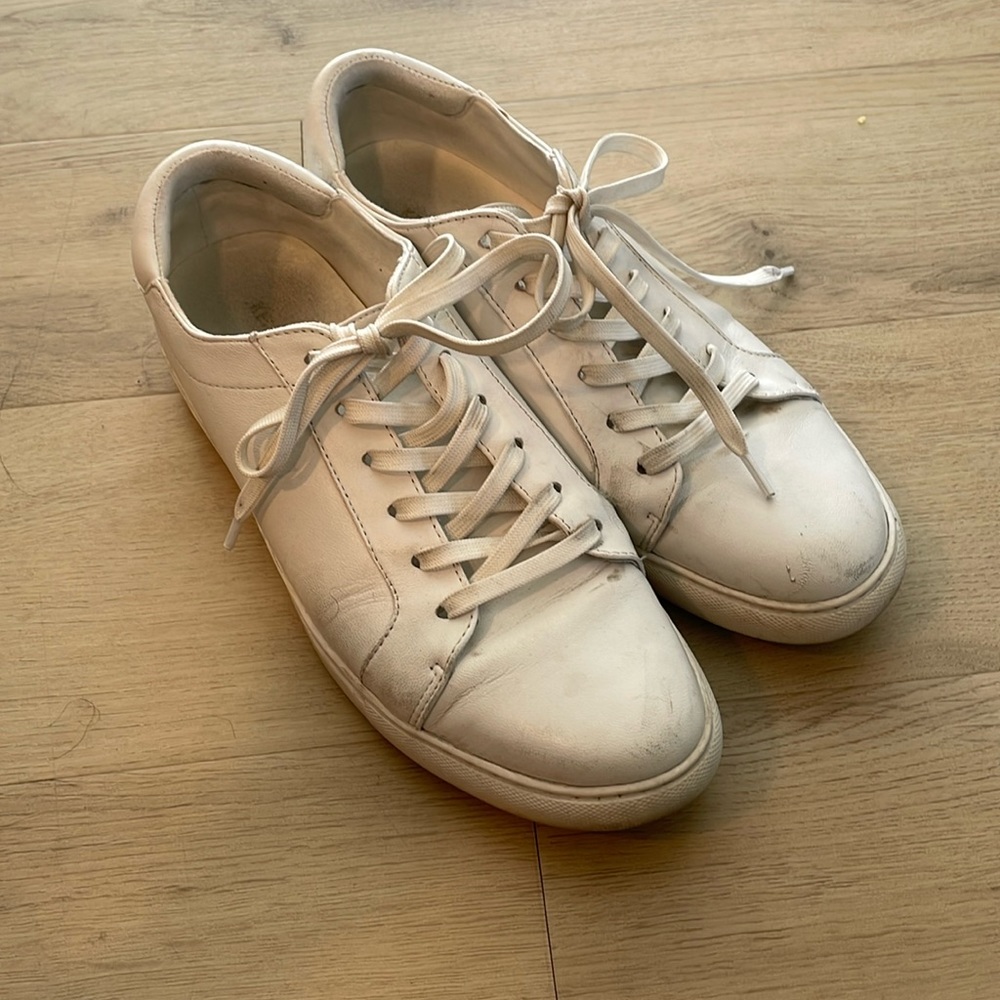 Kenneth Cole Women's Kam Lace-Up Leather Sneakers